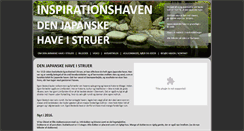 Desktop Screenshot of japansk-have.dk